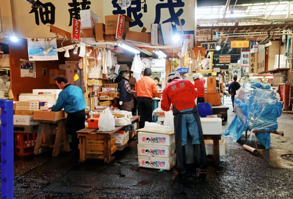 mercado de tsukiji japon