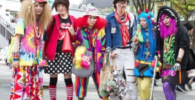 tribus urbanas extrañas japón