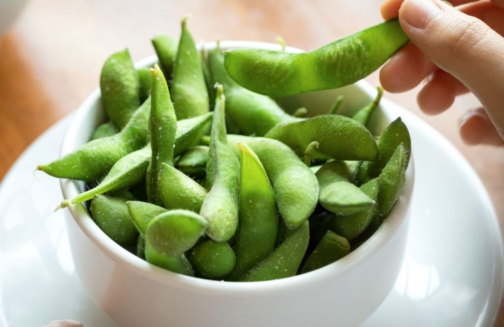 edamames cocidos edamames cocidos
