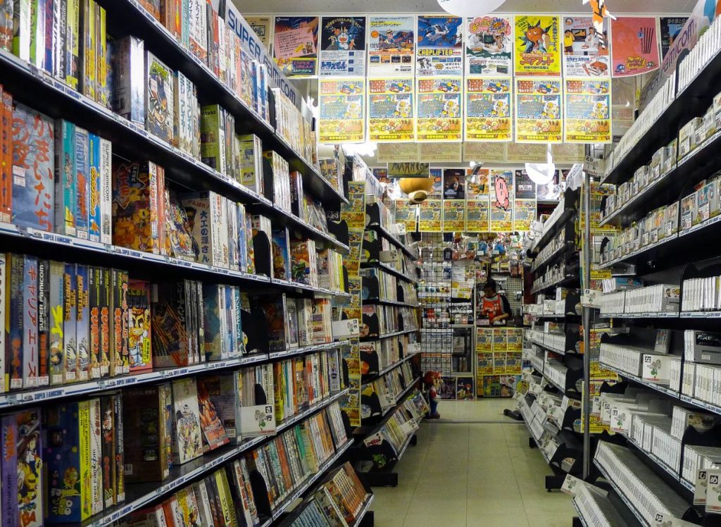 mejores tiendas de videojuegos en tokio
