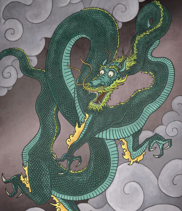 mitologia japonesa dragones