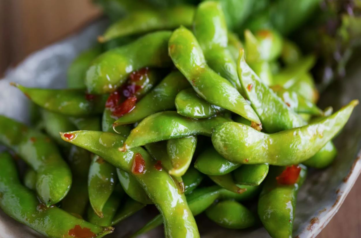 Receta de Edamame Saludable ⇒ 【El Snack de Moda】 ⛩️