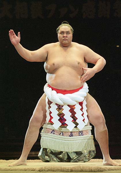 luchador de sumo japones estadounidense