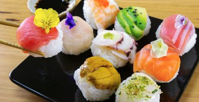 receta temari sushi