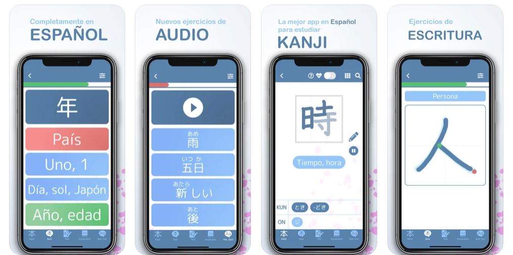 mejores aplicaciones para aprender japonés en español