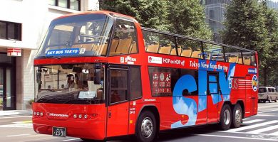 autobús turístico de Tokio