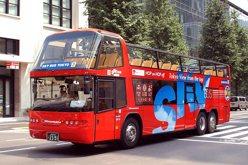 autobús turístico de Tokio