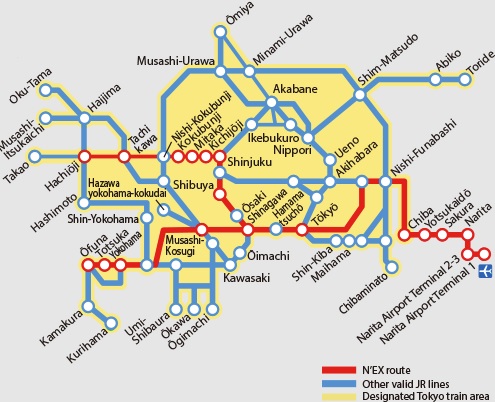 como ir del aeropuerto de narita a tokio