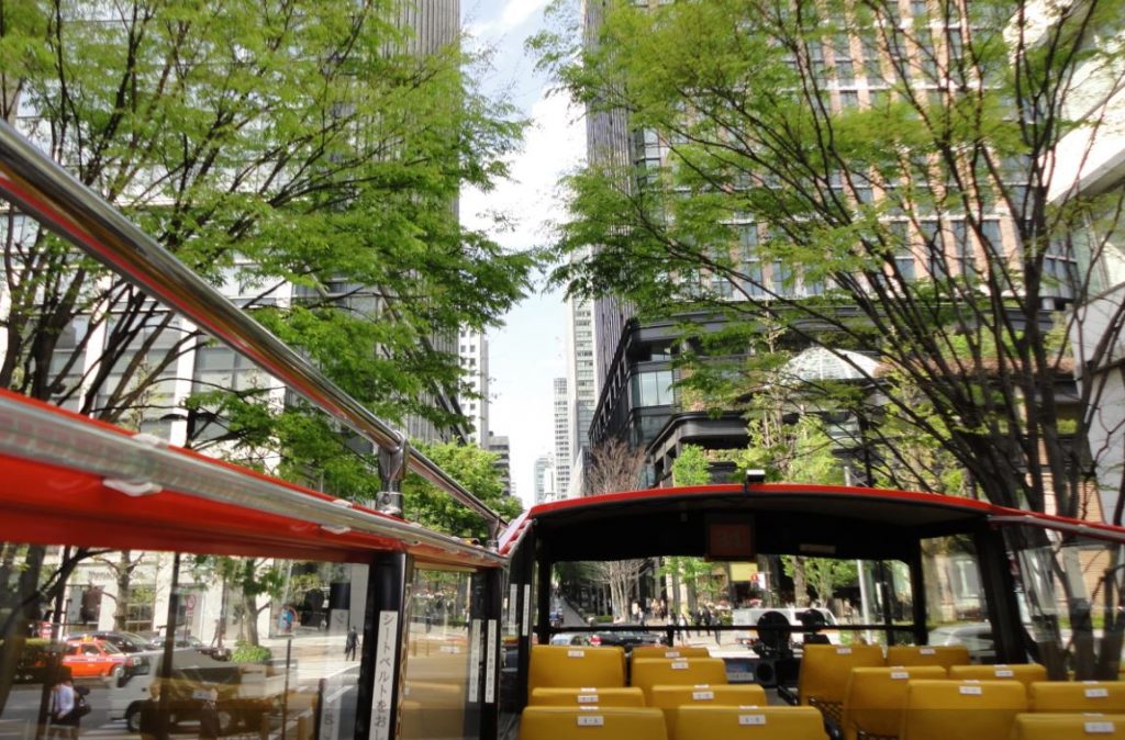 bus turistico en tokio japon