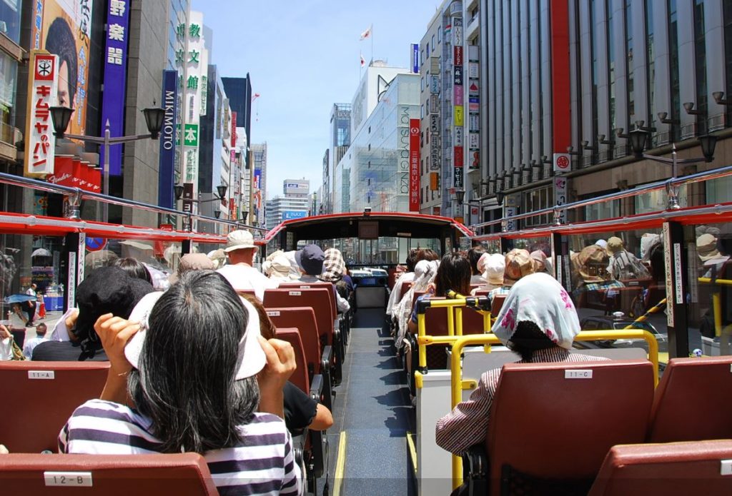 sky hop bus tokyo