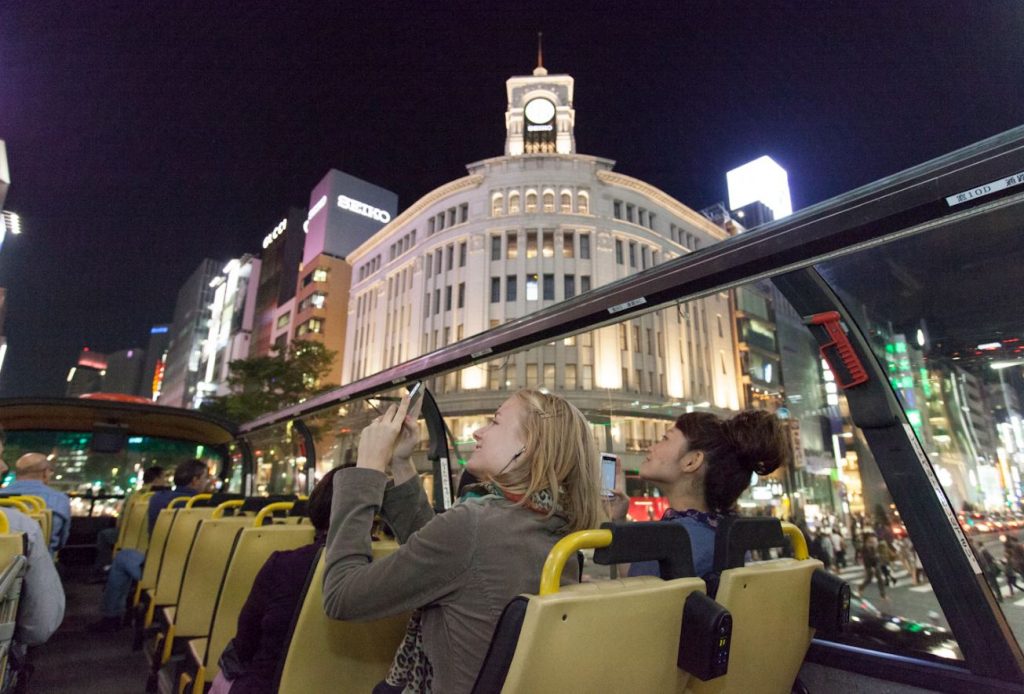 tour nocturno kioto autobus