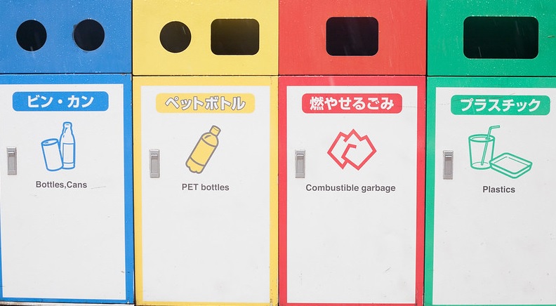 como tirar la basura en japon