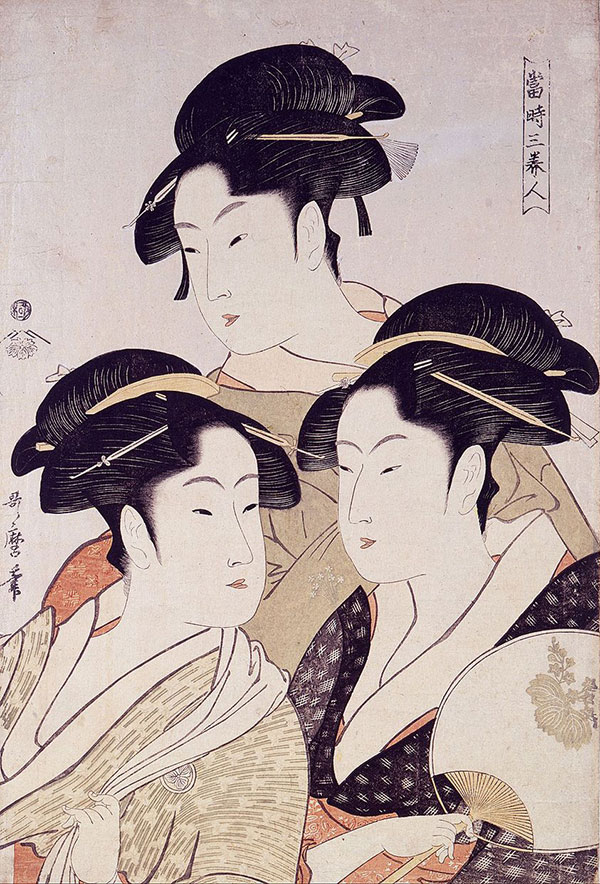 cuadros de geishas al oleo