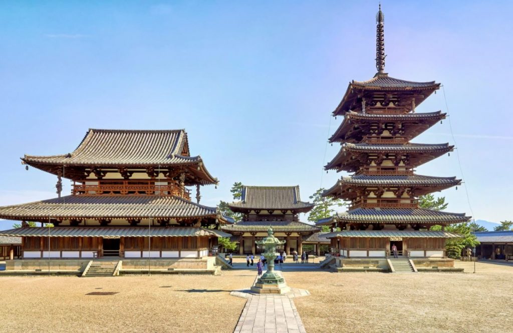 edificio tradicional japonés