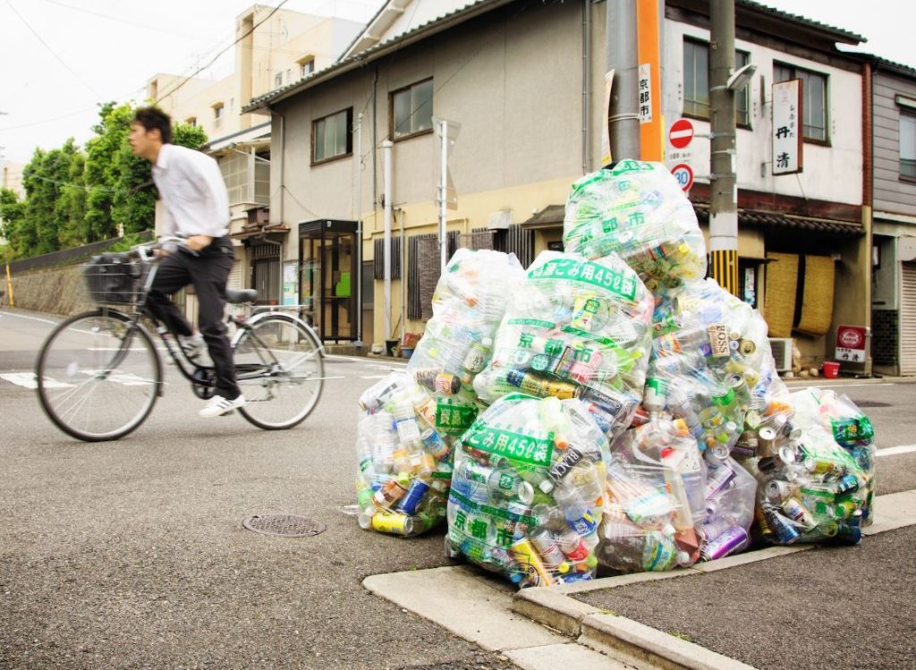 ley de reciclaje en japon
