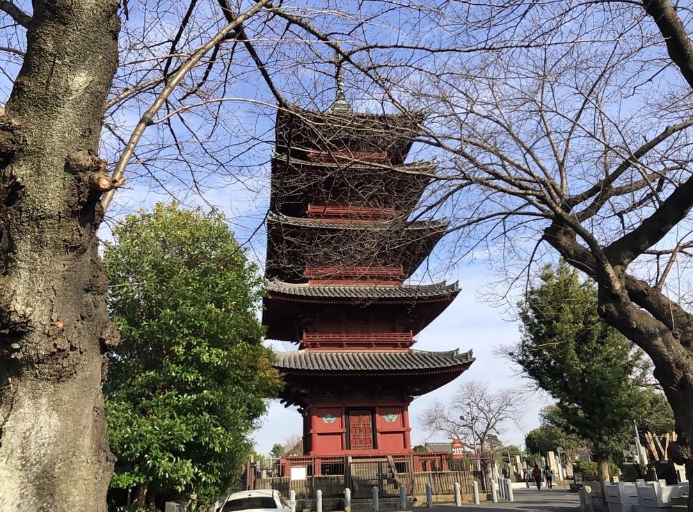 pagoda hoto ikegami honmonji