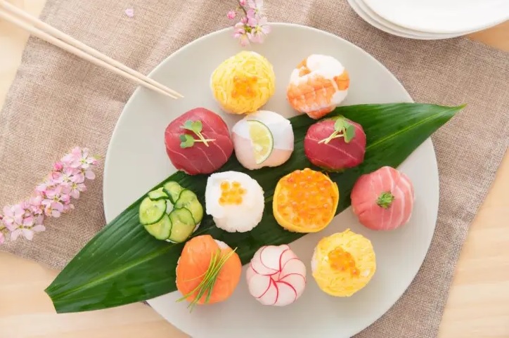 receta bolas temari sushi receta bolas temari sushi