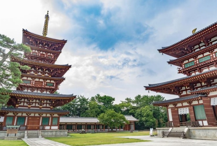 templo Yakushi-ji nara japon