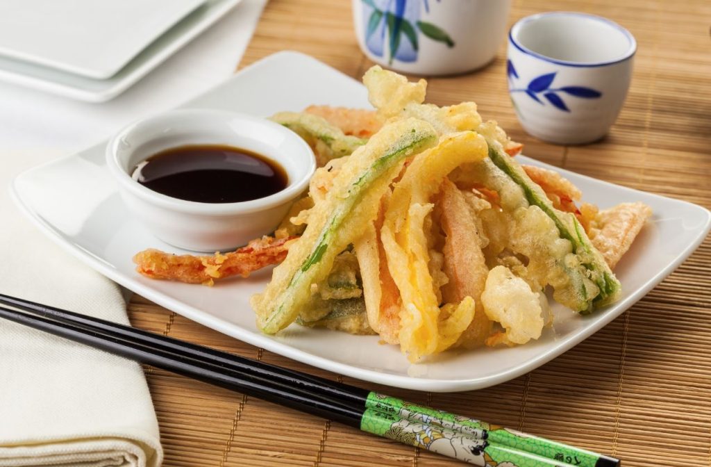 alimentos de japon famosos populares tempura