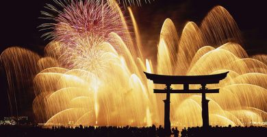 Festivales de Fuegos Artificiales en Japón