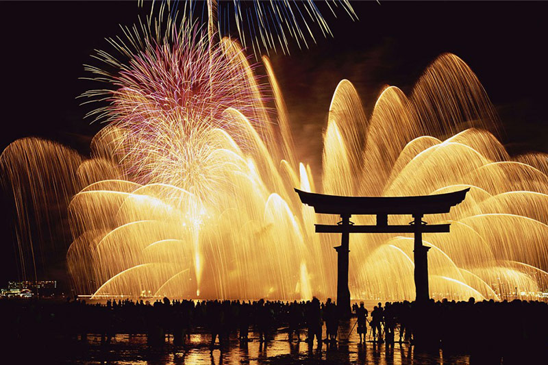 Festivales de Fuegos Artificiales en Japón