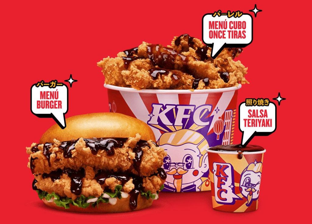 menu otaku kfc - los otaku