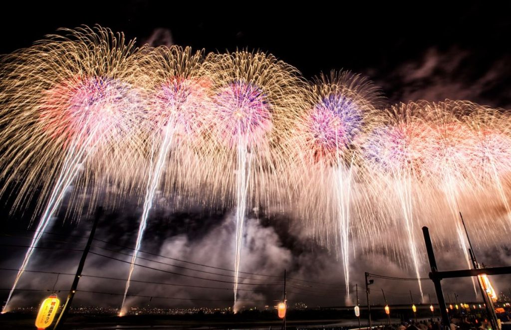 mejores fuegos de artificio japoneses mejores fuegos de artificio japoneses