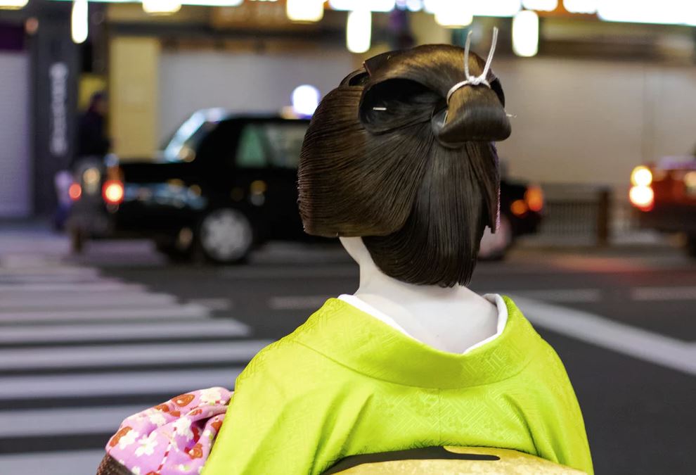 como es el peinado de una geisha japón alternativo