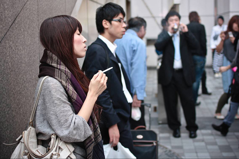 prohibido fumar en Japón