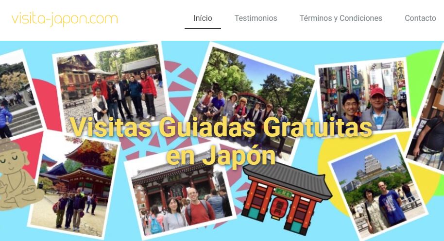 tours gratis con japoneses en kioto