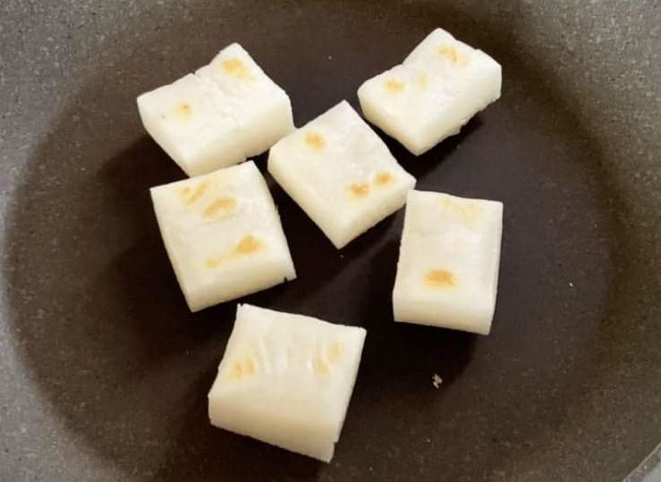 Kirimochi japones mochi cuadrado Kirimochi japones mochi cuadrado