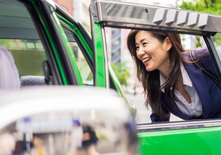 taxis en japon tokio