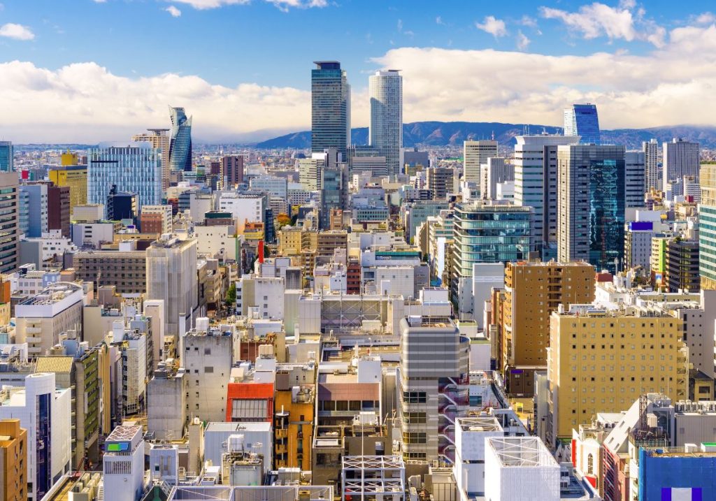 ciudad japonesa grande enorme