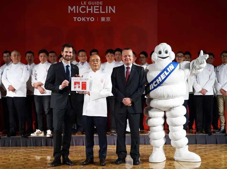 cuantos estrellas michelin hay en tokio