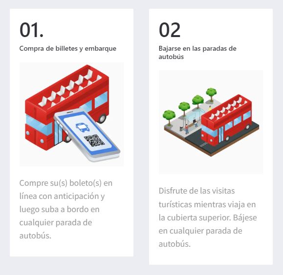 funcionamiento bus turistico kioto