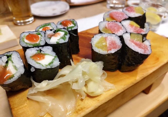 comer en kioto sushi barato