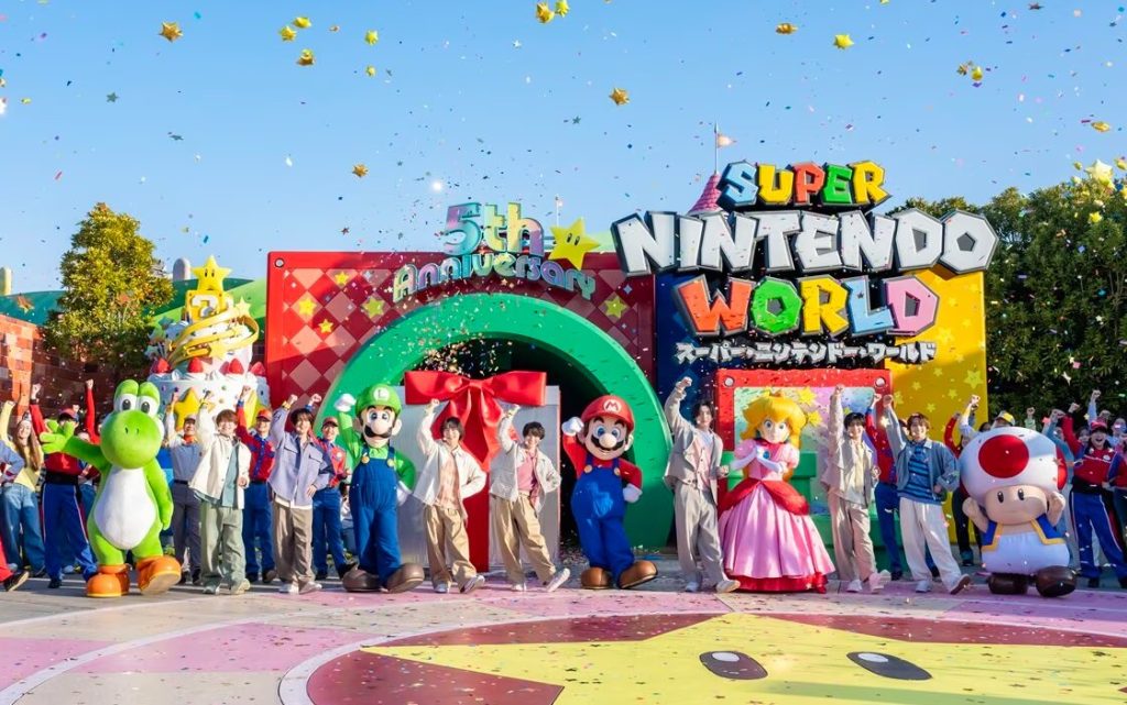 5 aniversario de super nintendo world 5 aniversario de super nintendo world