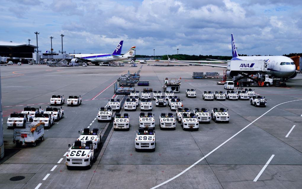 en que aeropuerto aterrizar en japon