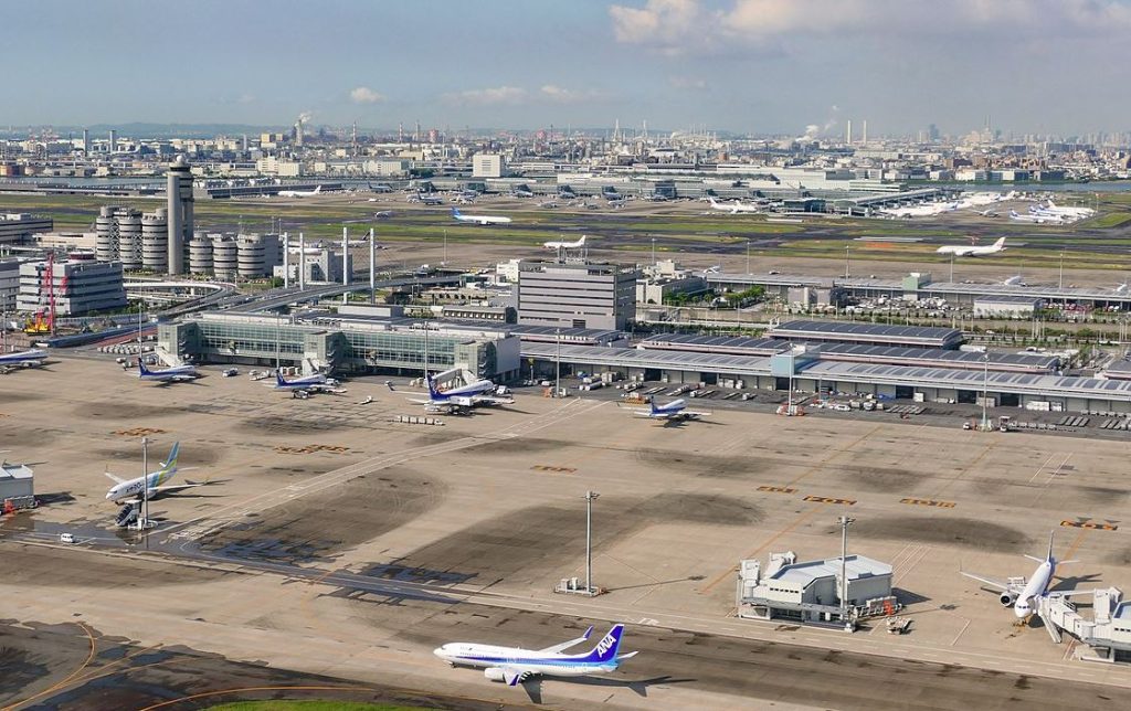 principales aeropuertos en japon