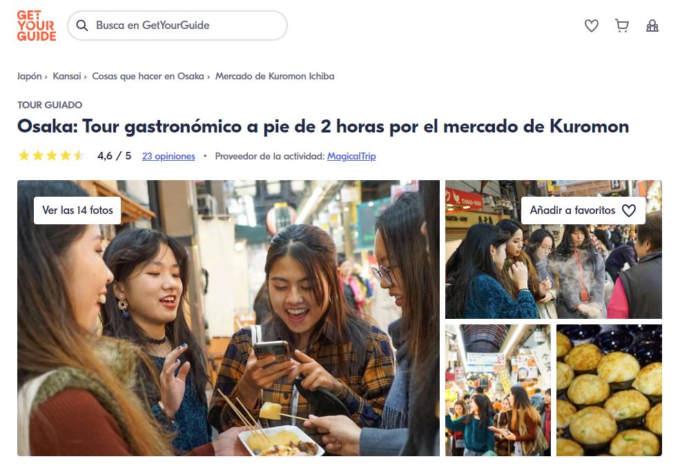 tour gastronomico por osaka getyourguide tour gastronomico por osaka getyourguide