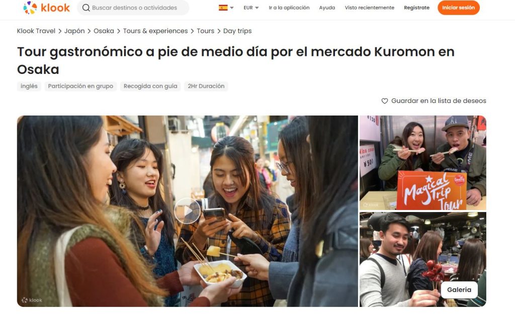 tour guiado por el mercado de osaka klook tour guiado por el mercado de osaka klook