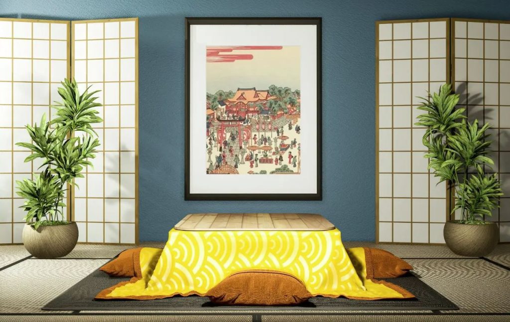 mesa japonesa baja kotatsu