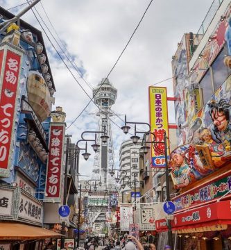 torre tsutenkaku en osaka japon alternativo