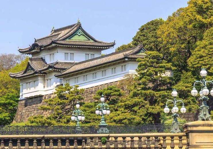 el palacio imperial en tokyo
