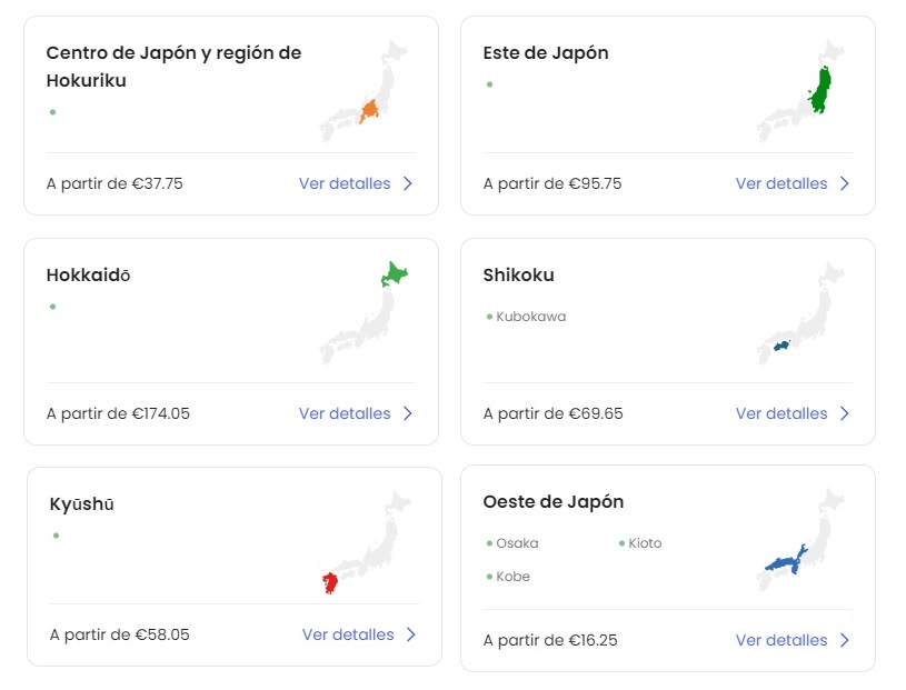 pases de tren para viajar por japon klook