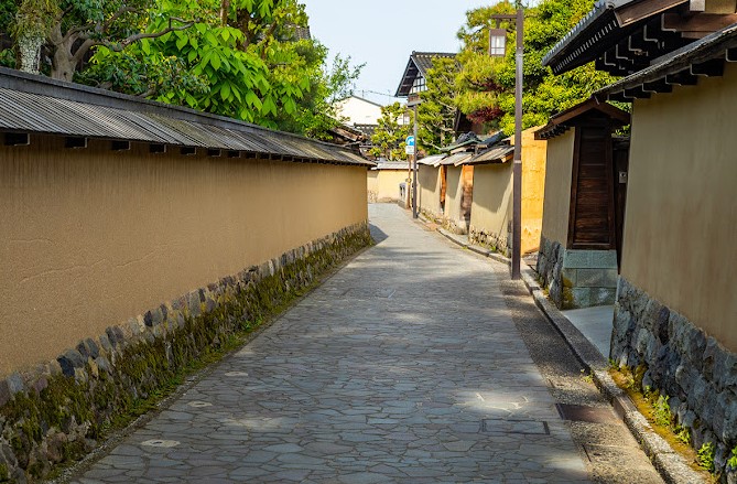 barrio samurai de nagamachi