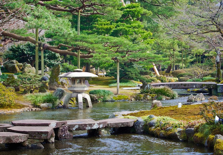 jardines bonitos kanazawa