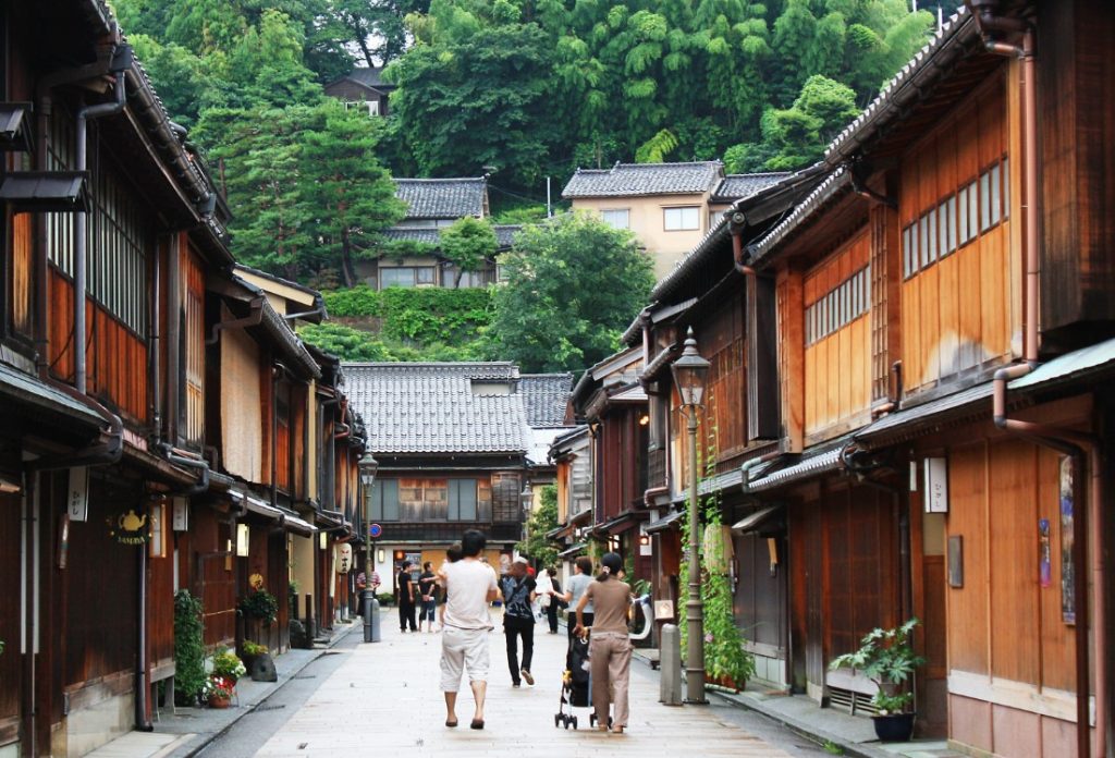 mejor distrito de geishas en kanazawa