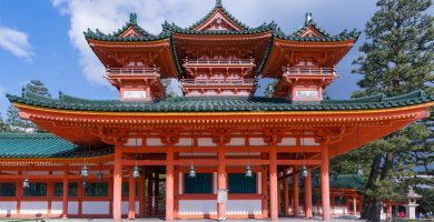 templo desconocido kioto japon