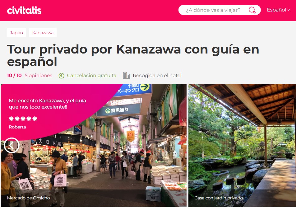 tour por kanazawa civitatis opiniones